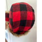 Old Navy  Buffalo Plaid Faux-Fur Trapper Hat L-XL Cozy Wintercore Ski Lodge Photo 8