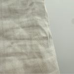 Helmut Lang  Gray Moto Jacket Women’s Size 2 Linen Blend Asymmetric Button‎ Photo 6