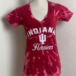 INDIANA HOOSIERS Bleached Tie Dye Tee Size undefined Photo 14