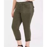 Torrid ✨ Aviator Utility Crop Sz 14 Pants Army Green✨ Photo 1