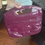 Nine West Purple Patent Leather Clutch Photo 2