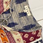 Anthropologie THML Anthropology BOHO Pom Pom Tassel Dress Multicolor Peasant Style - Size M Photo 2