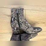 Marc Fisher  Snakeskin Print Booties Photo 3