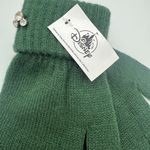 Disney  Parks Womens Tech Gloves Mickey Mouse Head Icon Rhinestone Bling Green Photo 4