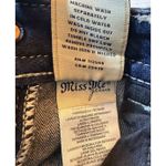 Miss Me  Jeans Signature Cuffed Capri 25 Thick Stitched Sequin Embroidered Wings Photo 9