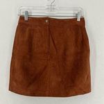 I Love H81 Mini Leather Pencil Skirt Women’s 25 Orange Photo 0