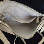 Coach  Charley Embossed Horse and Carriage Pebbled Leather Crossbody TAN Photo 9