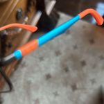 Ray-Ban NEW  JR RB 1043 4020 BLUE ORANGE EYEGLASSES AUTHENTIC   48-16 clear lens Photo 6