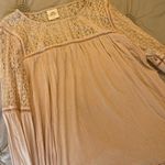 Target | Long sleeved light pink lace dressy top Photo 0