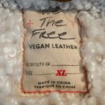 Free People  Western Bohemian Vegan Suede Exchange Shearling Jacket Coat XL Photo 9