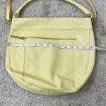 Elliot Lucca 💕New Elliott Lucca Nordstrom Yellow Pastel Perforated Shoulder Bag Photo 3
