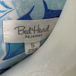 Bedhead cotton blue floral pajama shirt small Photo 3