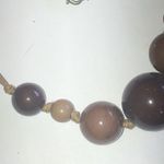 Brown Beaded Boho Necklace Photo 4