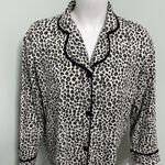 Victoria's Secret Victoria’s Secret Leopard Pajama Shirt Photo 2