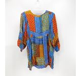 Passports  bohemian bell sleeve Y2K colorful top Photo 8