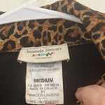 FINAL MARKDOWN Amanda Stewart velour robe medium Black Photo 2