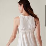 Athleta Air Out Cinch Tank in Magnolia White XL Photo 3