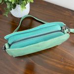Anthropologie Liebeskind Mint Green Leather & Suede Crissy Crossbody Bag Purse Photo 2