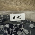 Banana Republic  Shirt Women Small Blue White Floral Flowers Casual Office Travel Photo 8