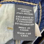 American Eagle  Blue Mid Rise Distressed Denim Shorts Photo 5