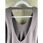 Satva  Womens Tops Size M Long Sleeve Back Cutout Layered‎ Photo 7
