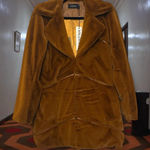 MINKPINK NWT  Pumpkin Spice Faux Fur Coat Photo 0