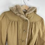 Bonders Exclusive All Season Calendar Cloth Khaki Jacket Women's Size Medium M Tan Photo 3