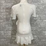 Princess Polly  White Wrap Mini Dress Photo 2