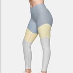 Outdoor Voices Color Block Springs Leggings Gray Cream Medium Photo 8