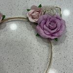 Floral cat ears headband Purple Size undefined Photo 2