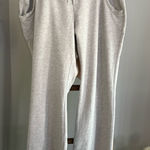 Norma Kamali gray wide leg sweatpants XXL Photo 0