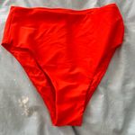 Anthropologie NWT:  Nikki red one shoulder bikini Photo 2
