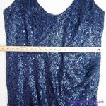 City Chic NEW  Star Desire Maxi sequin Dress Sapphire‎ blue size 22 formal gown Photo 10
