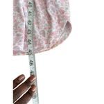 Miss Elaine Paisley Floral Lace Trim Long Knit Pink Nightgown Sleepwear Sz S Photo 5