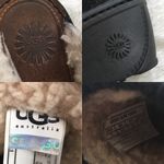 UGG  Black Suede Mule Clogs Photo 4