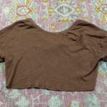 Aerie NWT  Waffle Flip Over Reversible T-Shirt Photo 2