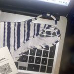 Cupshe  striped bathing suit bottoms new with tags size medium Photo 2