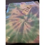 Style & Co MSRP $54  Womens Tie-Dye Sweatshirt Dress Multicolor Size Medium Photo 1
