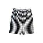 J CREW No. 2 Navy Blue Ivory Striped Pencil Skirt Size 12 Photo 6
