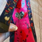 Betsey Johnson Betsy Johnson Rosy II Satin Shoes Pumps Size 8.5M Floral Navy D’orsat Heels Photo 5