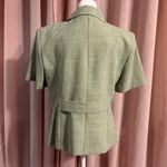 Sag Harbor vintage front button collared blazer blouse Photo 1