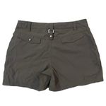Athleta  Trekkie Shorts Brown Khaki Missing Tag Size 10 Photo 1
