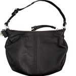 Coach  Vintage Black/Brown Leather Mini Shoulder Bag Photo 2