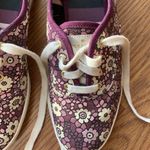 Kate Spade  Keds X Sneakers Purple Floral Design Women’s Shoe Size 6.5 Casual Photo 2