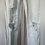 American Eagle  Outfitters AEO Super Stretch X Distressed Light Wash Jeggings 6 Photo 2