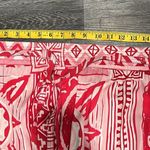 Rachel Zoe NWT boho red pink wide leg pant - M Photo 6