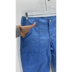 EXPRESS Vintage  low rise flare blue pants 90s sz S no doubt vibes Photo 5