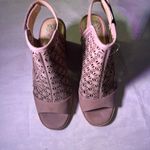 Vince Camuto Beige Cutout Block Heel Sandals Photo 4