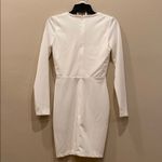AQ/AQ White long sleeve mini dress Photo 6