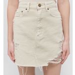 Urban Outfitters BDG Roxi Destructured Denim Mini Skirt NWT Size S Photo 2